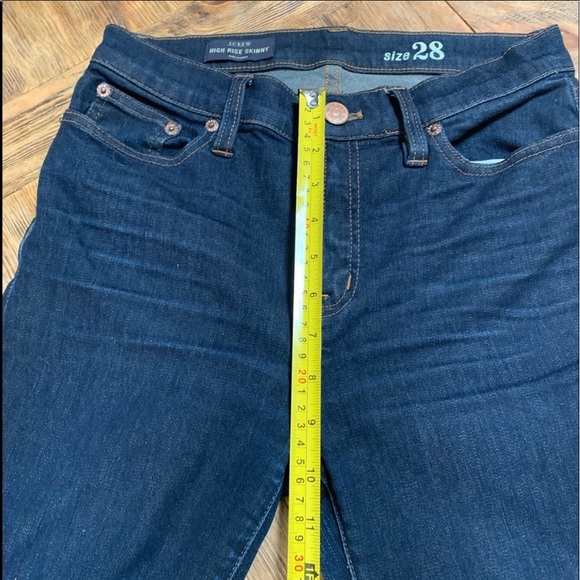 SOLD J. Crew High-Rise Skinny Jeans - Picture 14 of 16
